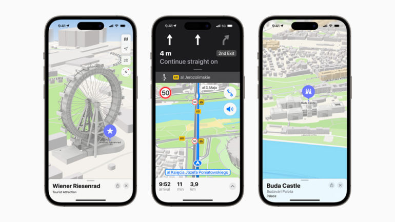 The new Apple Maps is also coming to other countries