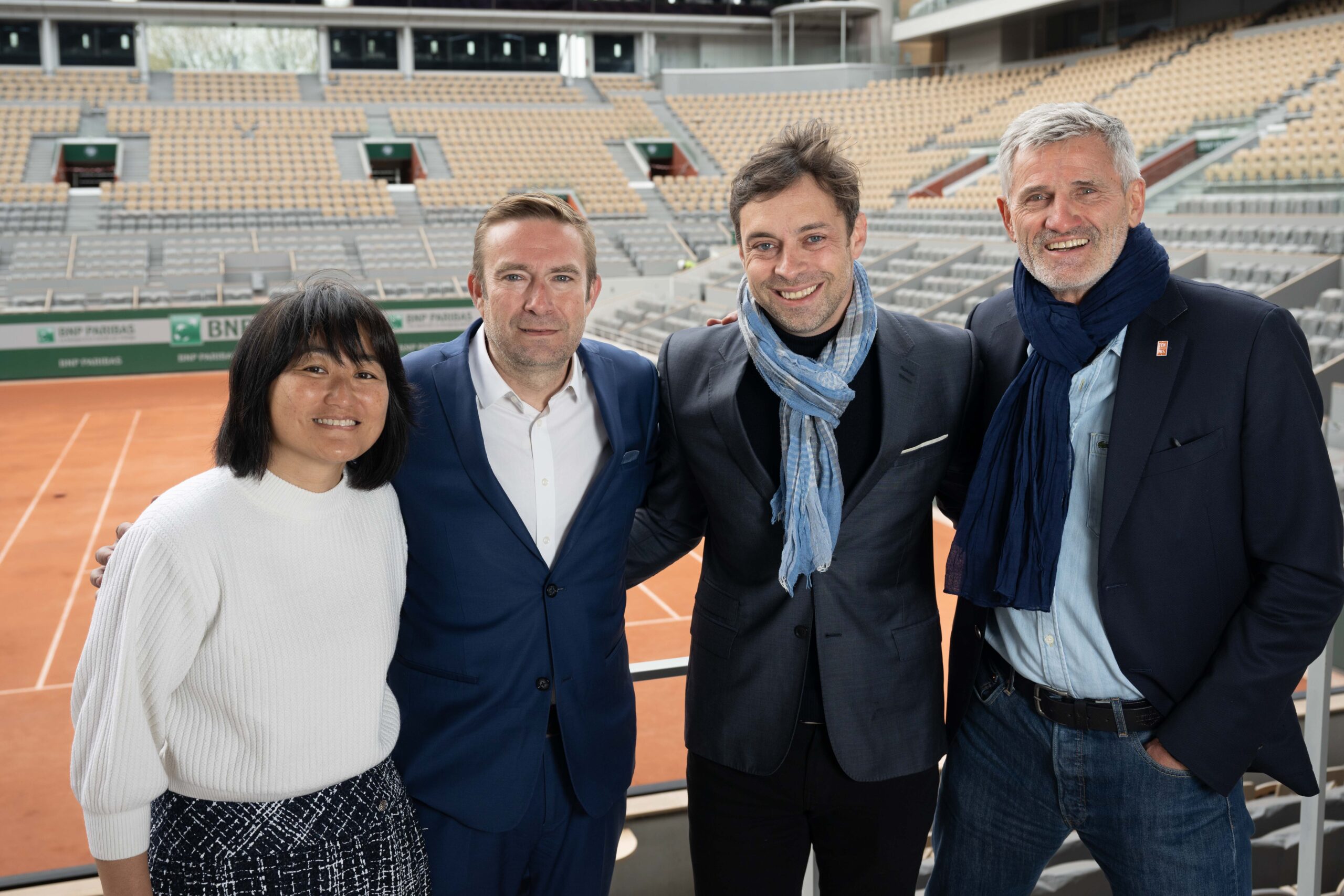 Haier is the official sponsor of the Roland Garros tennis tournaments