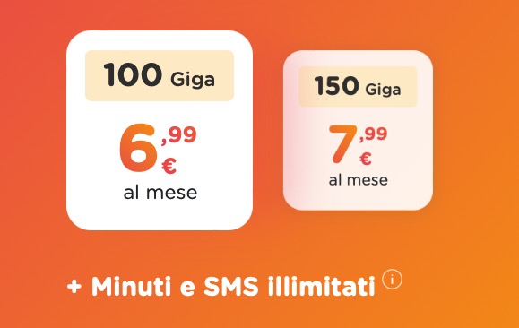 ho.Mobile offers the new ones from €6.99 with 100 GB