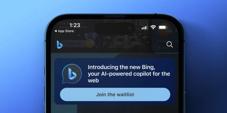 Bing app updates with ChatGPT and widgets
