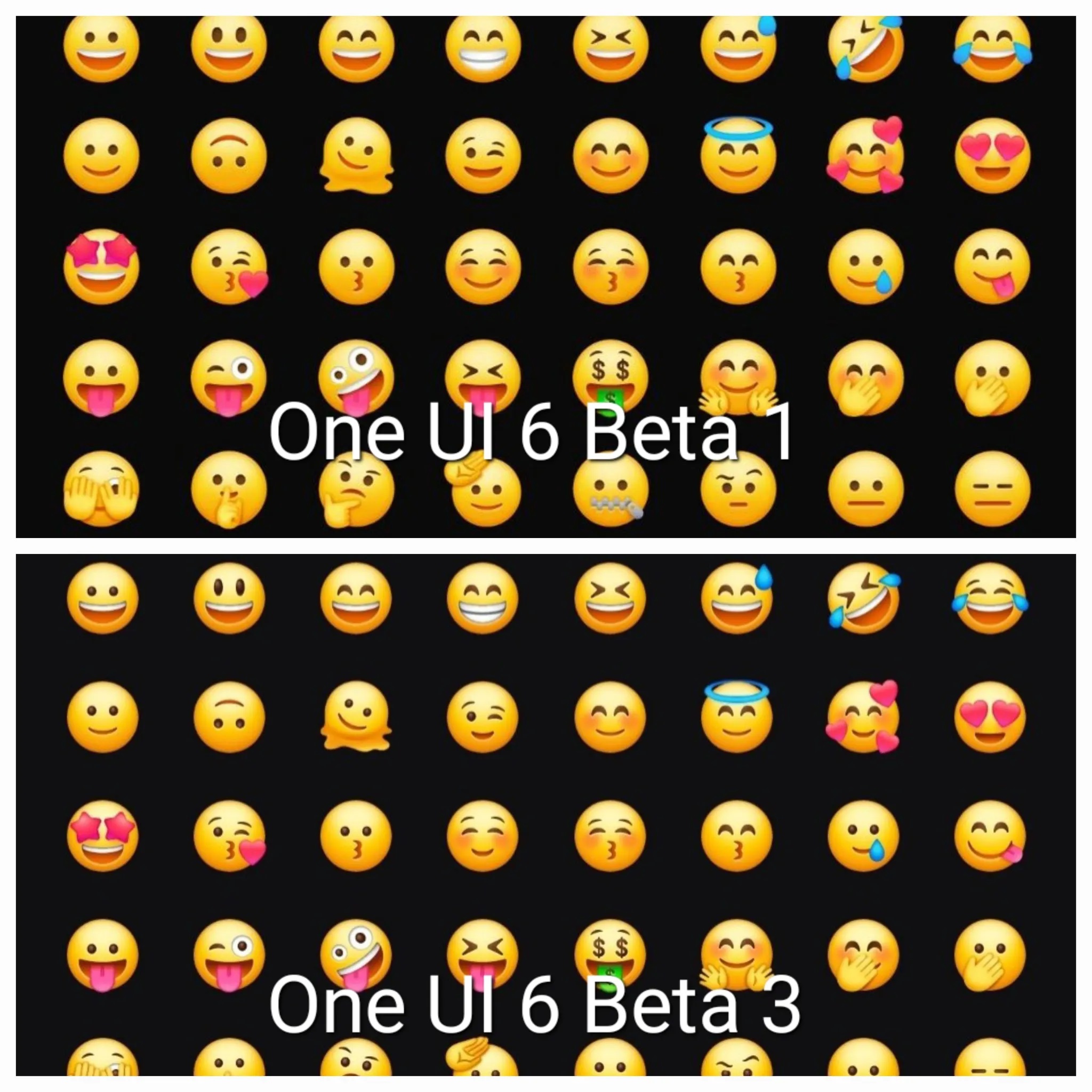 Samsung improves its emoji in One UI 6 Beta 3